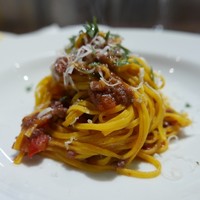 オステリア・オリエーラ - 【鹿肉とゴボウのラグーのタヤリン】◎2016/8