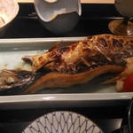 銀座 すが家 - とろ鯖塩焼きゆずおろし