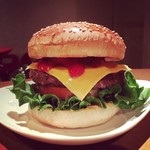 white space lab - チーズバーガー