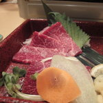 五臓六腑 上野店 - 霜降り馬刺し