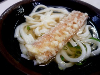 手打十段 うどんバカ一代 - ひやかけ　ちくわトッピング