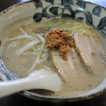 麪家ひばり - 麪家ひばり・白湯らぁめん￥700(2015.09)
      