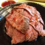 ジ リアル ミート - ローストビーフ丼