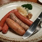 DAYBREAK　Liquor&Coffee - ソウセイジ盛り合わせ