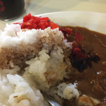 喫茶 田川 - にんにくソース投入〜