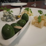 チーズの盛り合わせ(2016年9月)