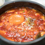 丸い月 - 2016.9 スン豆腐チゲ定食（730円）