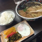 天和ラーメン - 変わらないラーメン定食