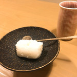 古今山久 - ヨーグルトと生姜のソルベ