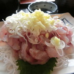 食事処 池田 - あじたたき定食　2016.9