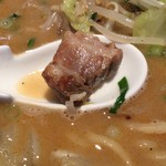 仙臺 自家製麺 こいけ屋 - こいけ屋タンメンのチャーシューアップ