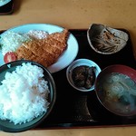Oshokujidokoro Toki - チキンカツ定食
                        ご飯大盛り