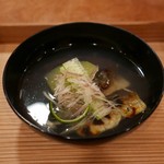 宮川町　水簾 - 16.8月　鮎の一夜干しと冬瓜