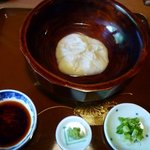 手造りそば 打墨庵 加瀬 - お昼のショートコース：そばがき