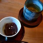 手造りそば 打墨庵 加瀬 - 食後のお茶