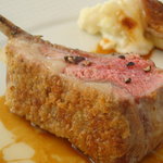 レストラン タテル ヨシノ 銀座 - 2010/11　子羊のロースト　クルミのペルシヤード風。