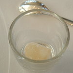 レストラン タテル ヨシノ 銀座 - 2010/11　マロンのエクラゼに軽やかなメレンゲを添えて。