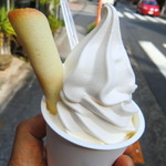 ラ・リューシェ - 今季ラストのソフトクリームさん♡