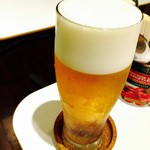 Ajian Kicchin Kafe Momofuku - 最初は生ビール‼︎