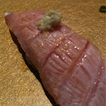 まんてん鮨 - トロの炙り