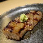 Kuroge Wagyu Uniku Shou Ichie Betthi - ☆ハラミは山葵と一緒に☆