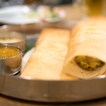 Venu's South Indian Dining - 2016.9 マサラドーサ（2pc1,000円）
