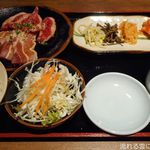 E-Go Yamagata Gyuu Ittou Gaiyakiniku Kurobeko - ダブルカルビ定食