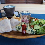 Cafe Shiranui - ランチセットです