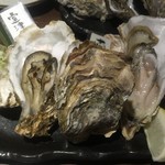 牡蠣海鮮料理 かき家 こだはる - 究極の牡蠣三種盛り