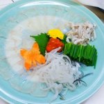 華ぶさ - ふぐ刺し2010.10