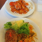 Lufthansa Senator Lounge - 我々のお皿