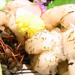 KAKIYA シェル＆シュリンプ - 鱧は淡路島産が有名だけど、それより美味しい♪