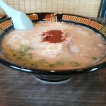 一蘭 - 【2016.9.17(土)】天然とんこつラーメン(並盛・100g)790円