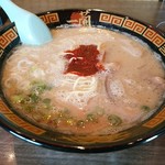 一蘭 - 【2016.9.17(土)】天然とんこつラーメン(並盛・100g)790円