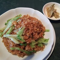 中国料理 桃李 - 常陸牛とﾚﾀｽのﾁｬｰﾊﾝ