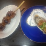 みなつき - つくね250円　フワフワ
                                牡蠣480円