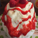 雪みるく - 生ラズベリーソース&ブルーベリーソースのフロマージュ 900円