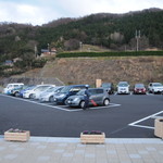 道の駅 千枚田ポケットパーク - 綺麗に整備された駐車場