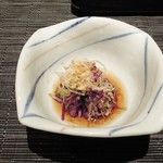 寿司割烹 新潟 日本橋 - 付き出し
