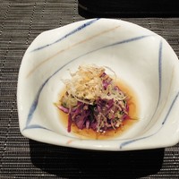 寿司割烹 新潟 日本橋 - 付き出し