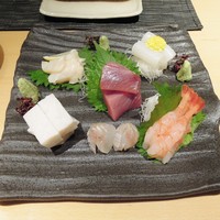 寿司割烹 新潟 日本橋 - お造り盛り合わせ