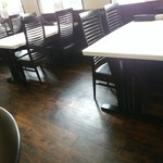 麺や 雷桜 - 【2016.9.17(土)】テーブル席