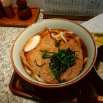 手打うどん ごんべえ - お揚げさんが甘くないのもいい。