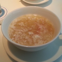 中国料理 桃李 ホテル日航大阪 - 海の幸入りふかひれスープ