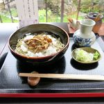 そば清 - きのこ煮浸し蕎麦（700円）