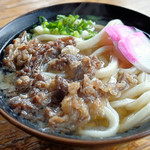 かな山うどん - 美味しい肉うどんでした。