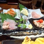 魚～ずまん - 刺身7点盛り\1,980