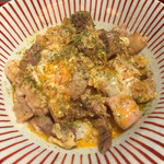 和酒和食の坂 - レバー入りさつま鶏の親子丼