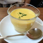 ビストロ バガブー - 超モロコシの冷たいポタージュが超美味し。