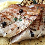 ビストロ バガブー - 富士桜ポークのグリル/焦がしバターで・・